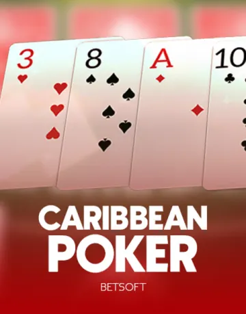 Carribean Poker live by Betsoft